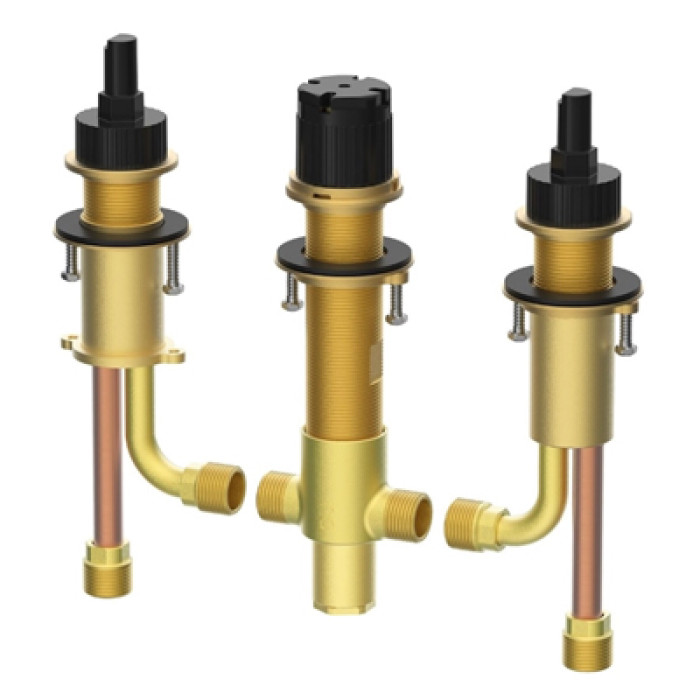 3-Hole Adjustable Roman Tub Rough-In store Valve